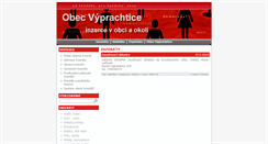 Desktop Screenshot of inzerce.obec-vyprachtice.cz